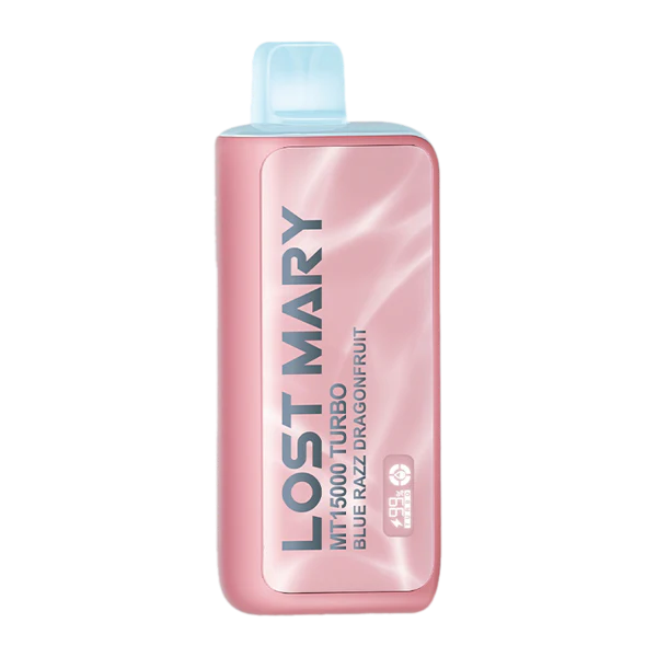 Blue Razz Dragonfruit Lost Mary MT15000 Turbo - Black Coral